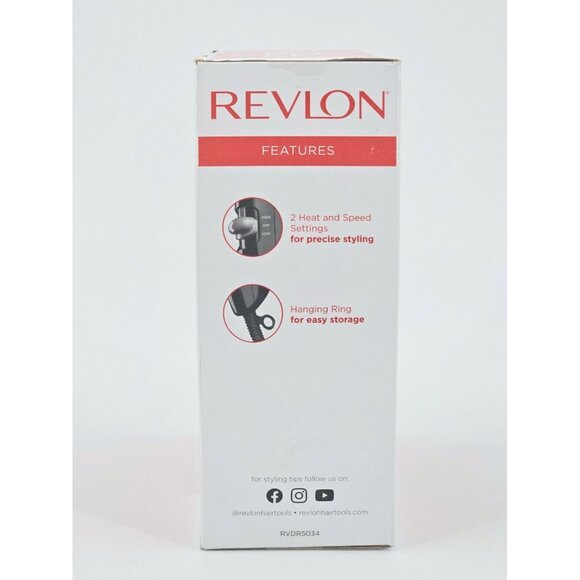 Revlon The Essential Blow Dryer Compact Travel Size 1875 Watts Ultra Lightweight - Picture 8 of 12